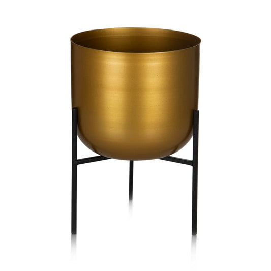 Golden 3 Piece Planter