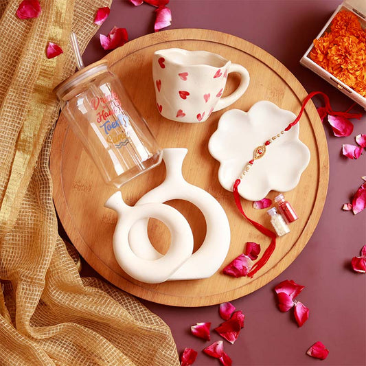 Pure Love Rakhi Hamper Basket