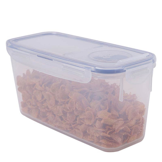 Classic Slender Plastic Airtight Food Storage Container With Flip Lid| 1.5 Litres