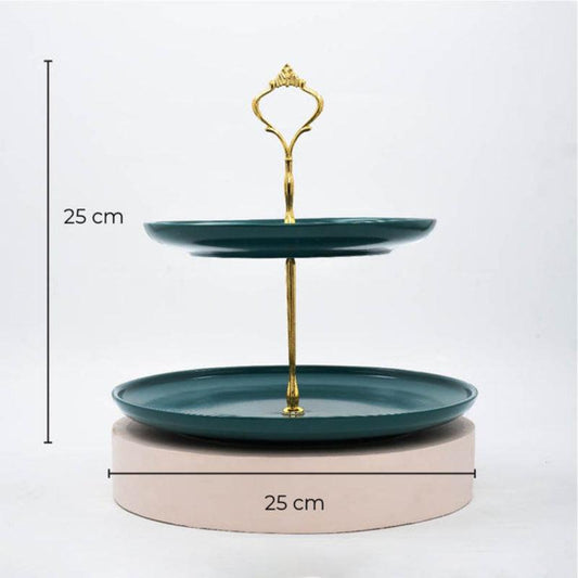 Classic Tea stand | 2 Tier | Multiple Colors