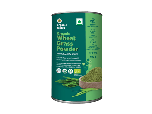 Organic Tattva Wheat Grass Powder