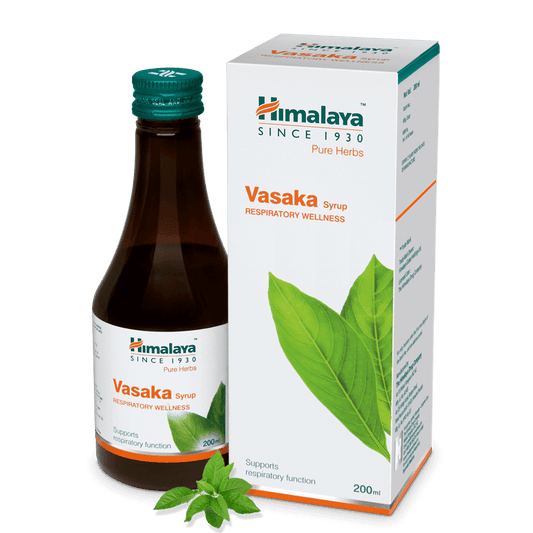 Himalaya Pure Herbs Vasaka Respiratory Wellness Syrup