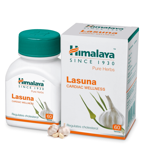 Himalaya Pure Herbs Lasuna Cardiac Wellness