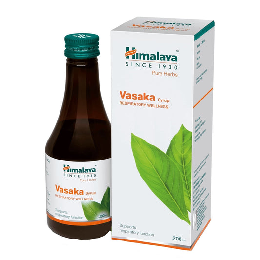 Himalaya Pure Herbs Vasaka Respiratory Wellness Syrup