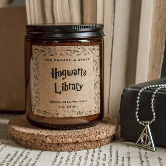 Hogwarts Library Scented Candle