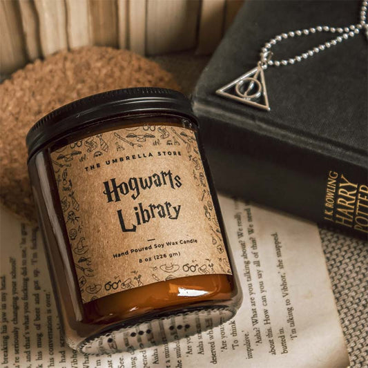 Hogwarts Library Scented Candle