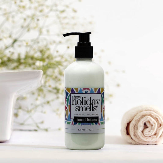 Kimirica Holiday Glow Hand Lotion with Shea Butter & Almond Oil - 300ml