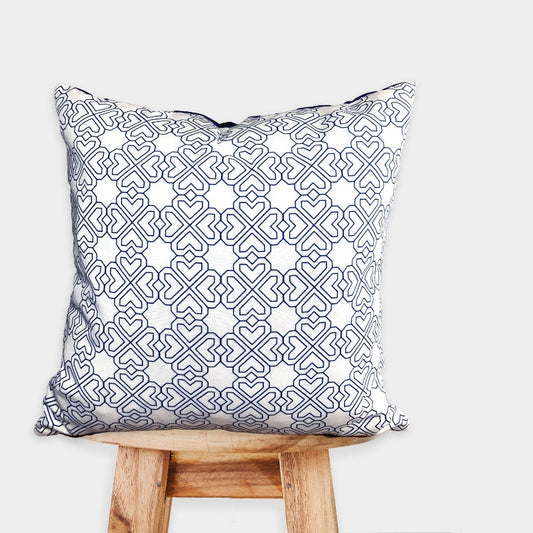 Geometric Printed Cushion Cover | Set of 2 | 18 x 18 Inches