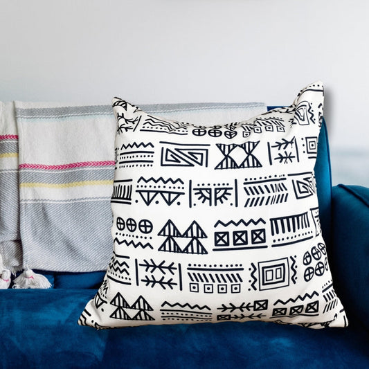 Boho Haven Cushion Cover | Set of 2 | 18 x 18 Inches