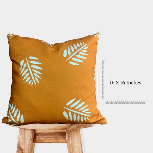 Touch Of Zen Cushion Cover  | Set of 2 | 16 x 16 Inches