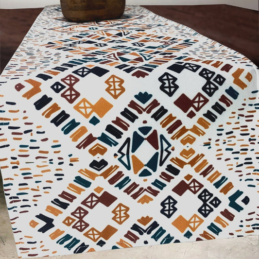 Abstract Multi Colour Table Runner | 12 x 72 Inches