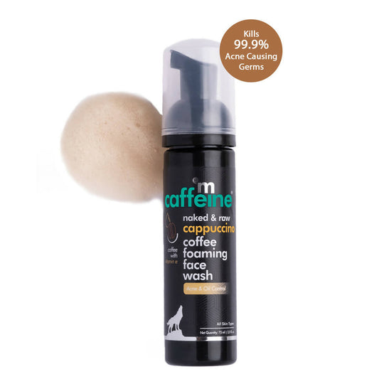 mCaffeine Anti Acne Coffee Foaming Face Wash