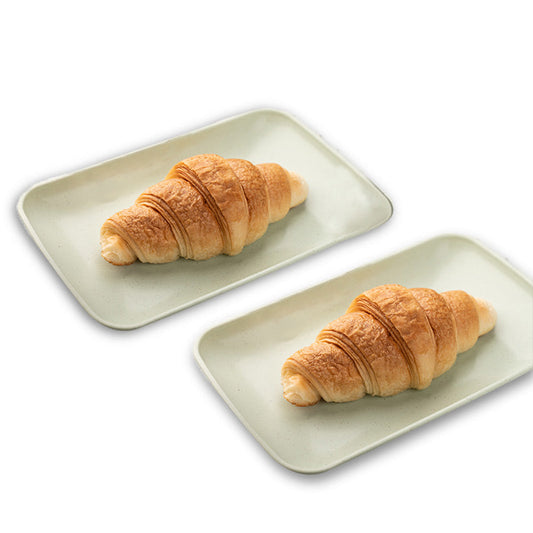 Mint Green Wheat Straw Side Plates | Set of 2