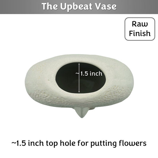 Upbeat Face Vase | 5.5 inches | Multiple Colors