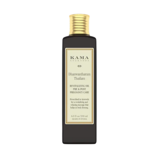 Kama Ayurveda Dhanwantaram Thailam Pre-post Natal Treatment Oil - 200 ml
