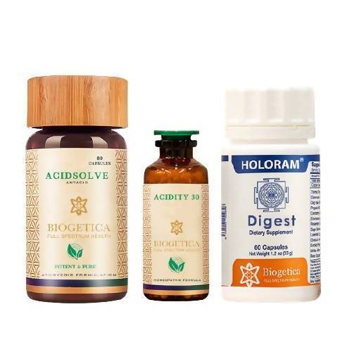 Biogetica Freedom Digestive Support Kit With Silybummarianum Seeds & Grd 30 Formula -Kit