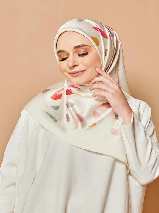 Occasion Wear Smoothy Silk Printed Scarf Stole Scarves