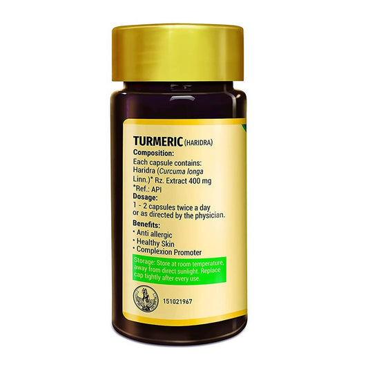 Zandu Turmeric (Haridra) Anti Allergic Capsules