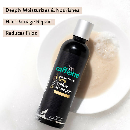 mCaffeine Naked & Raw Latte Coffee Shampoo