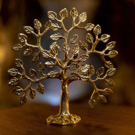 Brass Handcrafted Tree of Life  | 7 Inch