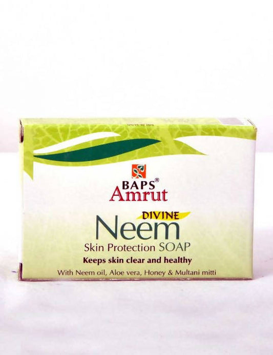 Baps Amrut Divine Neem Skin Protection Soap - 75 gms