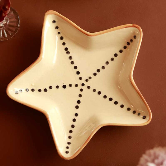 Star Fish Ceramic Dish
