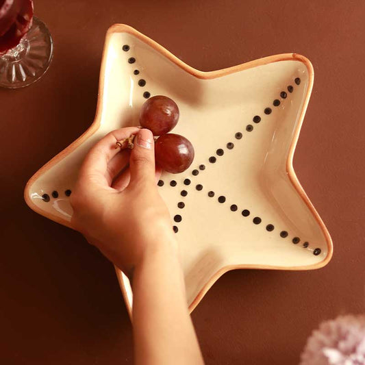 Star Fish Ceramic Dish