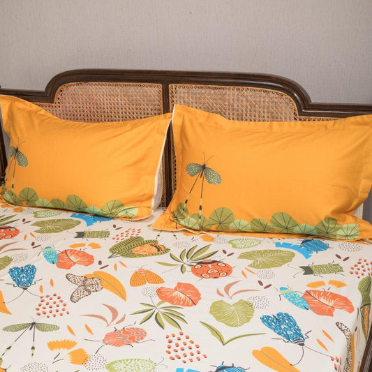 Green Forest Of Adventures Bedding Set | King Size