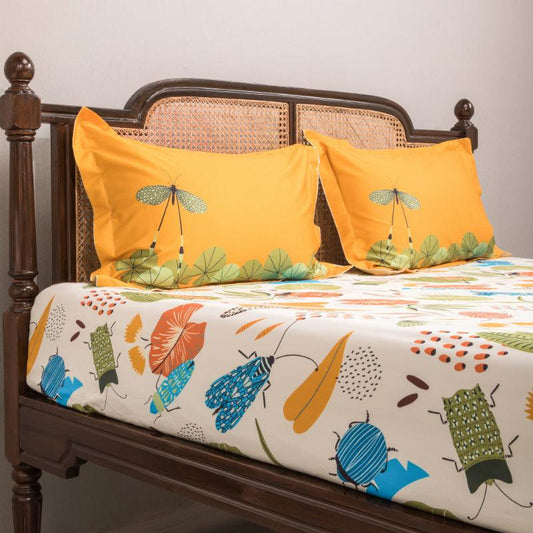 Green Forest Of Adventures Bedding Set | King Size