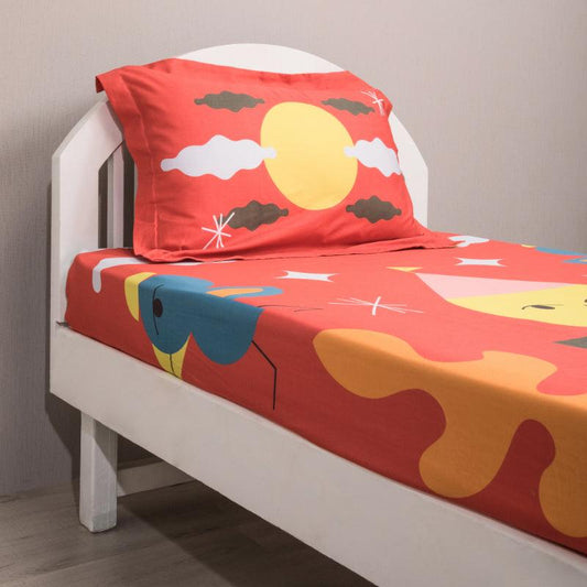 Tomato Into the Unknown Bedding Set | Single Size