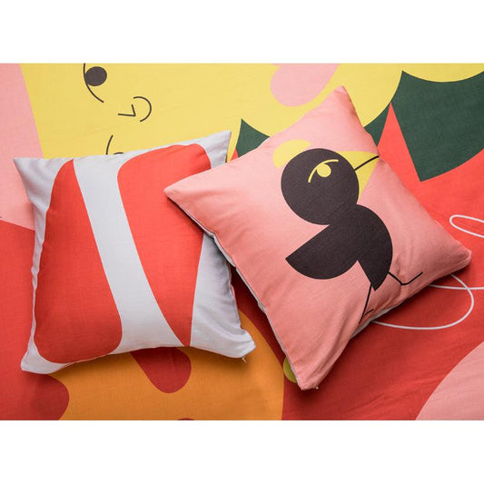 Tomato Into the Unknown Cushion Covers | Set of 2