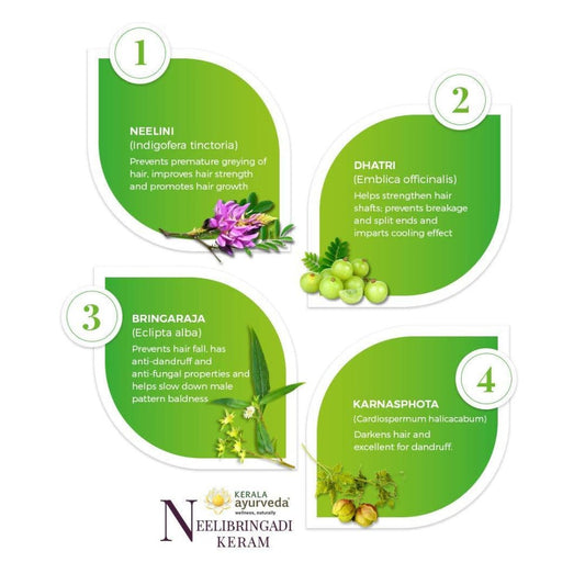 Kerala Ayurveda Neelibringadi Keram  - 200 ml