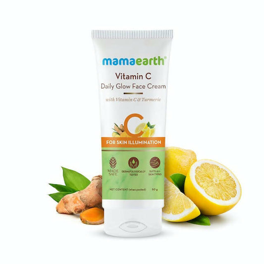 Mamaearth Vitamin C Daily Glow Face Cream - 80 gms - Pack of 2