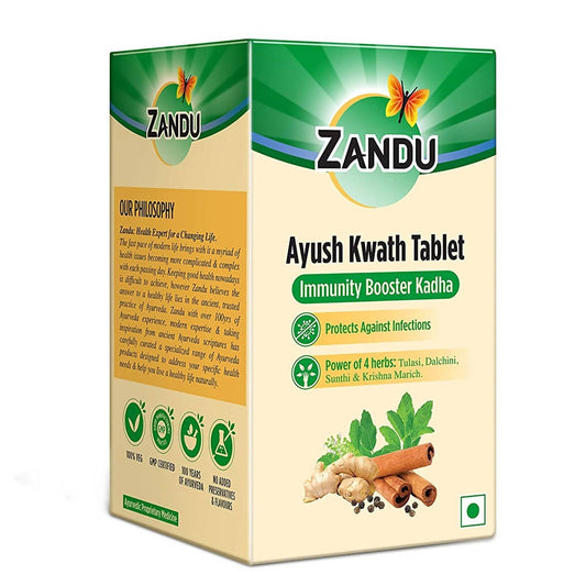 Zandu Ayush Kwath Tablets Immunity Booster Kadha