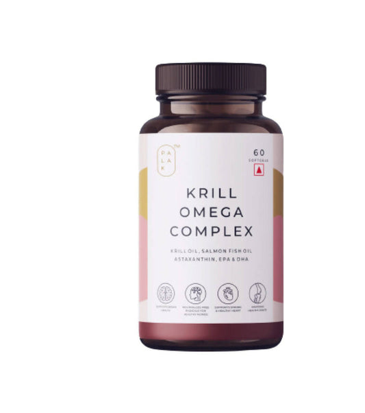 Palak Notes Krill Omega Complex Softgels