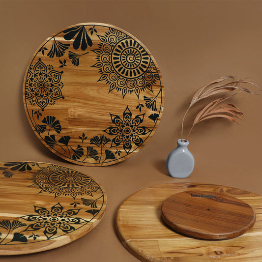 Dream Plantation Lazy Susan Platter | Single