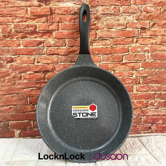 LocknLock Ceramic Marble Coating Stone Grey Fry Pan | Non Toxic | 10 inch