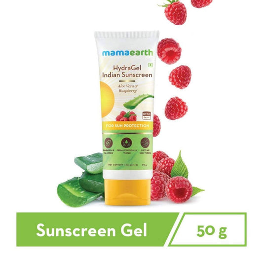 Mamaearth HydraGel Indian Sunscreen For Sun Protection - 50 gms