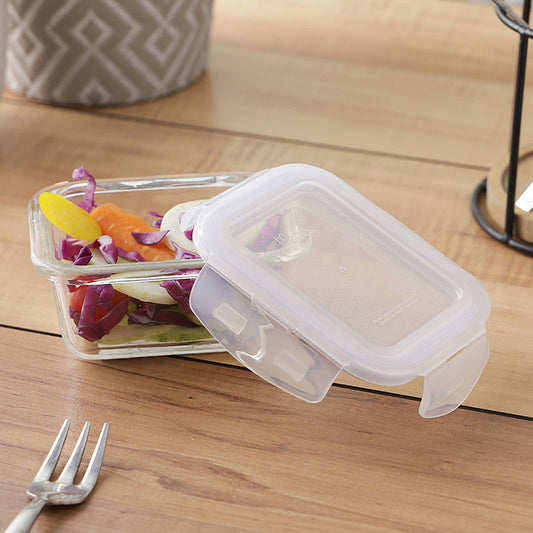 Oven Glass Square Airtight Food Storage Container | 160ml, 500ml, 750ml