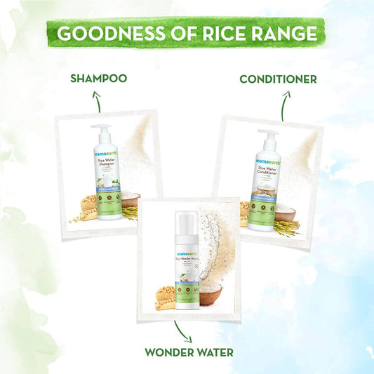 Mamaearth Rice Wonder Water Detangled Hair in 7 Seconds - 100 ml