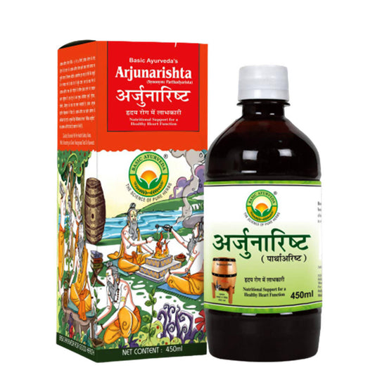 Basic Ayurveda Arjunarishta Syrup - 450 ml