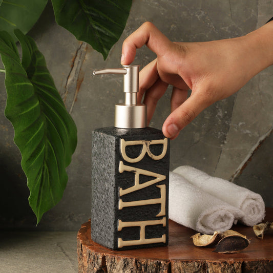 Stone Textured Soap Dispenser