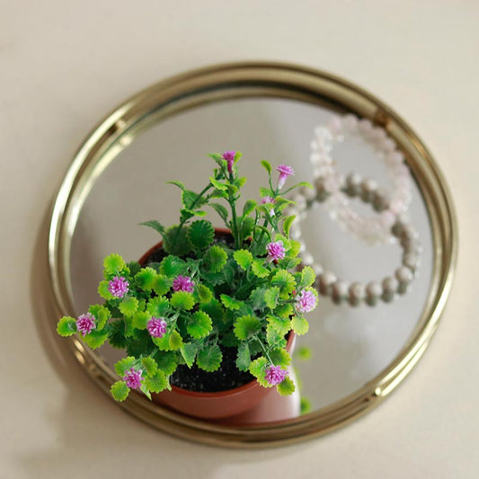 The Dainties | Set of 2 Small Artificial Plants | 6 inches each