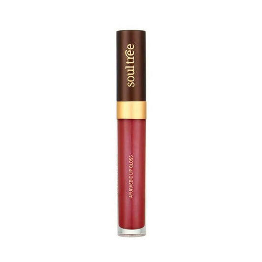 Soultree Ayurvedic Lip Gloss - Lush Berry - 5 gms