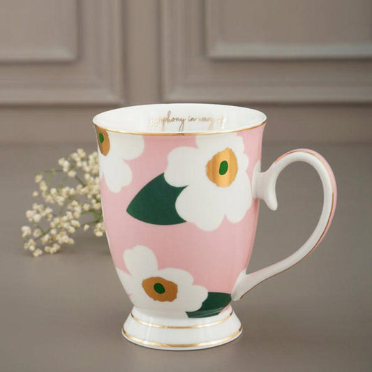 Unikko Flower Pattern Mug |Multiple Colors