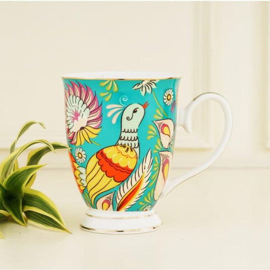 Indie Design New Bone China Mug |Multiple Colors