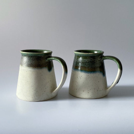 Ceramic Snowy Mugs | Set Of 2