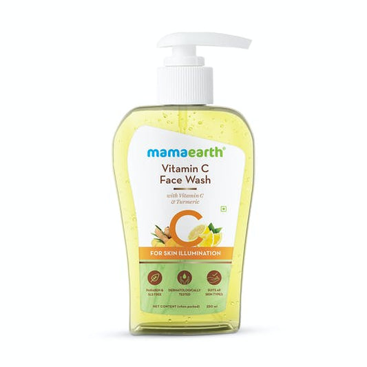 Mamaearth Vitamin C Face Wash For Skin Illumination - 250 ml