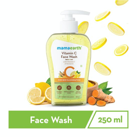 Mamaearth Vitamin C Face Wash For Skin Illumination - 250 ml