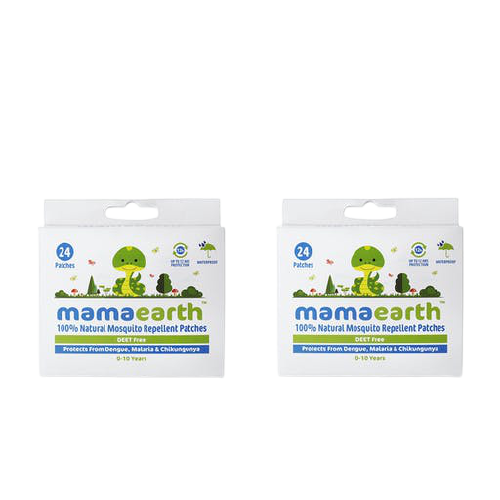 Mamaearth Natural Repellent Mosquito Patches for Babies - 24 pcs